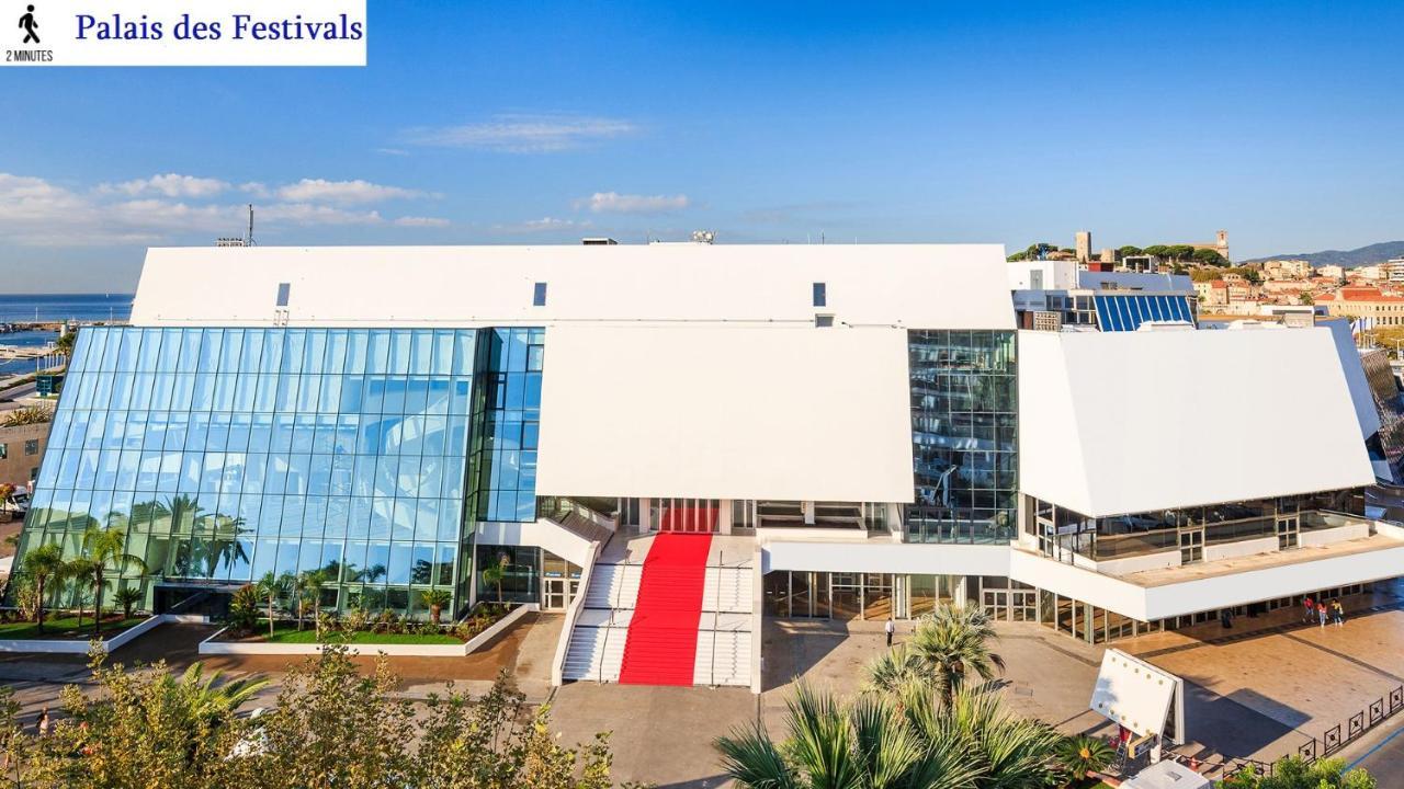 Cannes Croisette, Palais Des Festivals, Beaches, Apart Residence Le Minerve 외부 사진